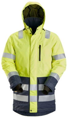 Snickers AllroundWork, High-Vis Waterproof Parka, KL 3 1830
