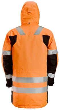 Snickers AllroundWork, High-Vis Waterproof Parka, KL 3 1830