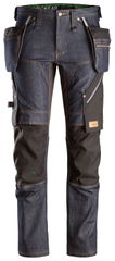 Snickers FlexiWork Denim Werkbroek+ met Holsterzakken 6955