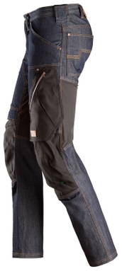 Snickers FlexiWork, Denim Werkbroek+ 6956