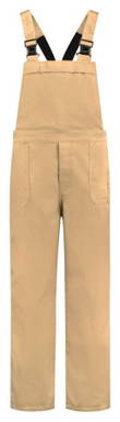 Latzhose Baumwolle - Khaki