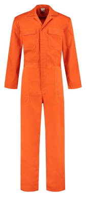 Combinaison enfant polyester/coton - Orange