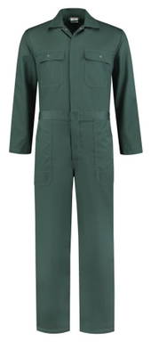 Combinaison enfant polyester/coton - Vert bouteille