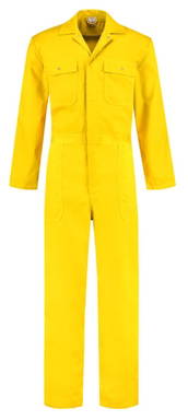 Combinaison enfant polyester/coton - Jaune