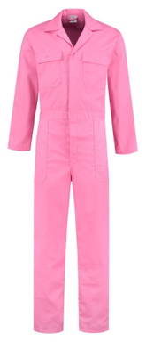 Combinaison enfant polyester/coton - Rose