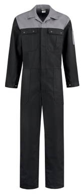 Overall Zweifarbig - Schwarz/grau