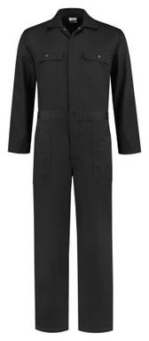 Combinaison polyester/coton - Noir
