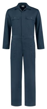 Combinaison polyester/coton - Marine