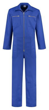 Overall mit Reißverschluss - Kornblumenblau
