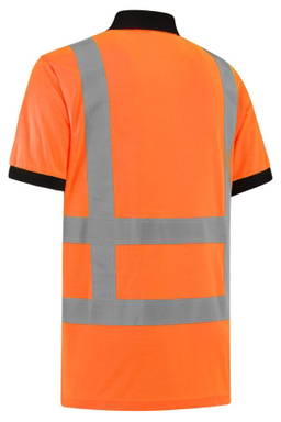 Polo haute visibilité RWS - Orange fluo