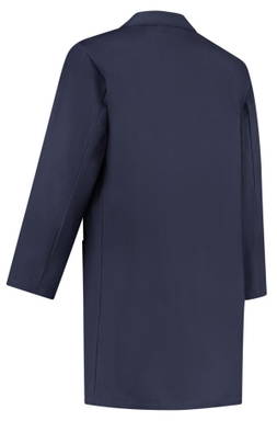 Stofjas met drukknoopsluiting - Navy