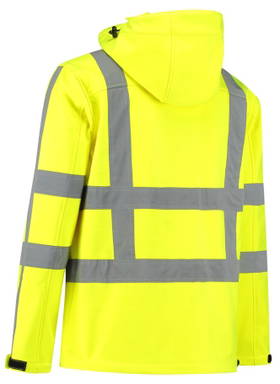 RWS High visibility softshell jas - Fluo-geel