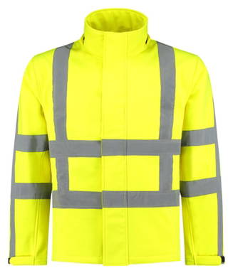 RWS High visibility softshell jas - Fluo-geel