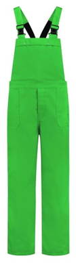 Latzhose Polyester/Baumwolle - Grün