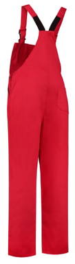 Latzhose Polyester/Baumwolle - Rot
