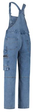 Latzhose aus Denim - Denim