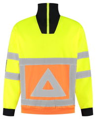 Reißverschluss-Pullover Verkehrshelfer
