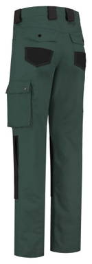 Werkbroek met Cordura kniezakken - Flessengroen