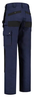 Werkbroek met Cordura kniezakken en holsterzakken - Navy/zwart