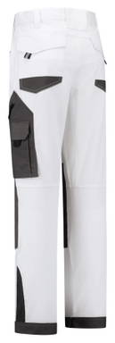 Stretch ripstop werkbroek - Wit/grijs