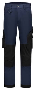 Stretch ripstop werkbroek - Navy/zwart