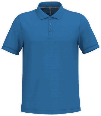 Classic polo - Bleu royal clair