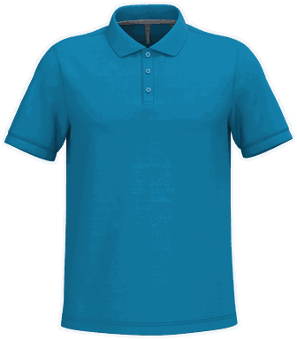 Classic polo - Bleu tropical