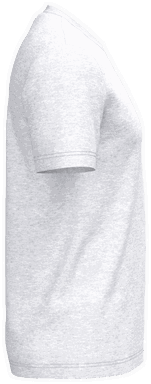 Basis-T-Shirt aus Bio-Baumwolle - Esche Heide