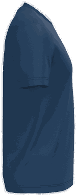 Basis-T-Shirt aus Bio-Baumwolle - Echtes Indigo