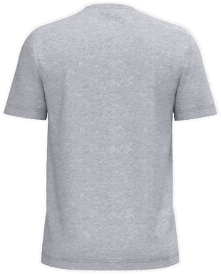 Basis-T-Shirt aus Bio-Baumwolle - Oxford Grau