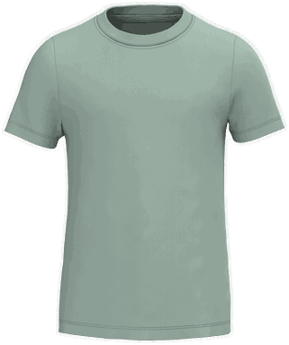 T-shirt enfant éco de base - Sauge