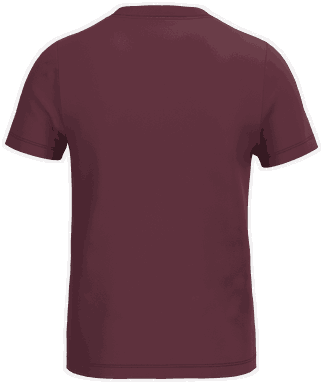 T-shirt enfant éco de base - Bordeaux