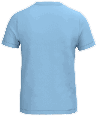 T-shirt enfant éco de base - Bleu ciel