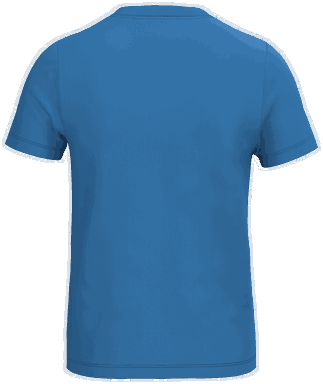 T-shirt enfant éco de base - Bleu royal clair