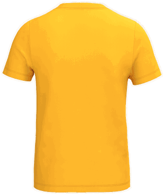 T-shirt enfant éco de base - Jaune