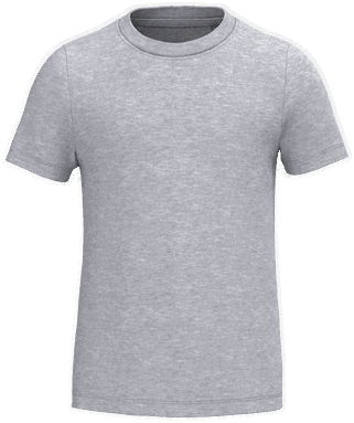 T-shirt enfant éco de base - Gris Oxford