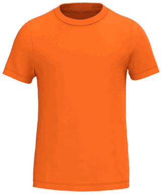 T-shirt enfant éco de base - Orange