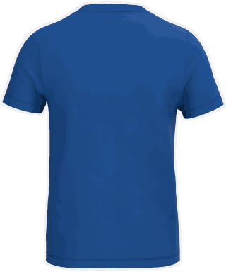 T-shirt enfant éco de base - Bleu royal