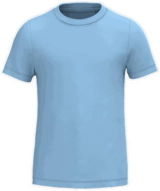 T-shirt enfant éco de base - Bleu ciel