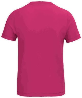 T-shirt enfant éco de base - Fuchsia
