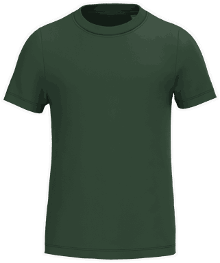 T-shirt enfant éco de base - Vert forêt