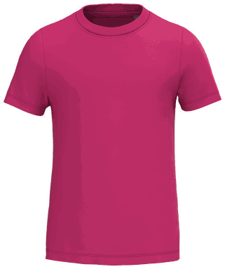 T-shirt enfant éco de base - Fuchsia