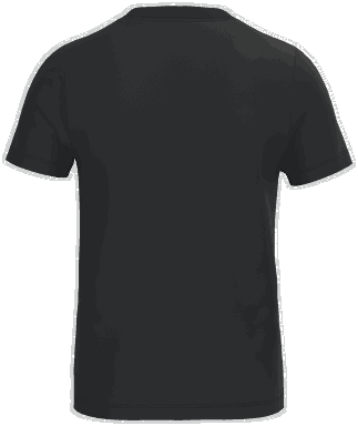 T-shirt enfant éco de base - Noir