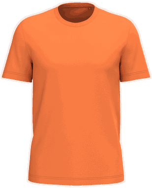 T-shirt éco classique - Orange clair