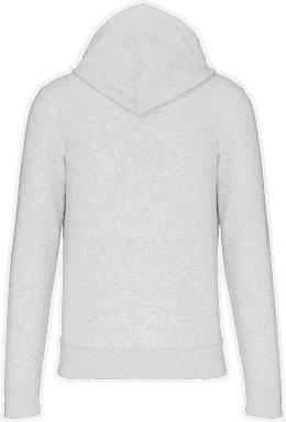 Basis-Kapuzenpullover aus Bio-Baumwolle - Esche Heide