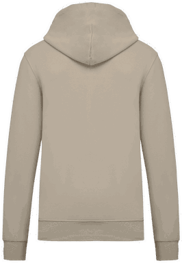 Basis-Kapuzenpullover aus Bio-Baumwolle - Hellbraun