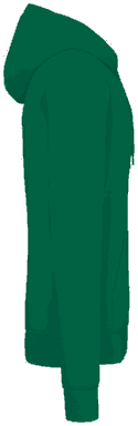 Basis-Kapuzenpullover aus Bio-Baumwolle - Kellygrün