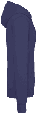 Basis-Kapuzenpullover aus Bio-Baumwolle - Tiefviolett
