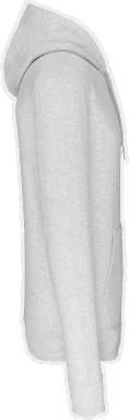 Basis-Kapuzenpullover aus Bio-Baumwolle - Esche Heide