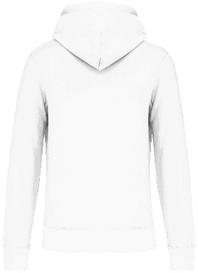 Basis eco kinder hoodie - White